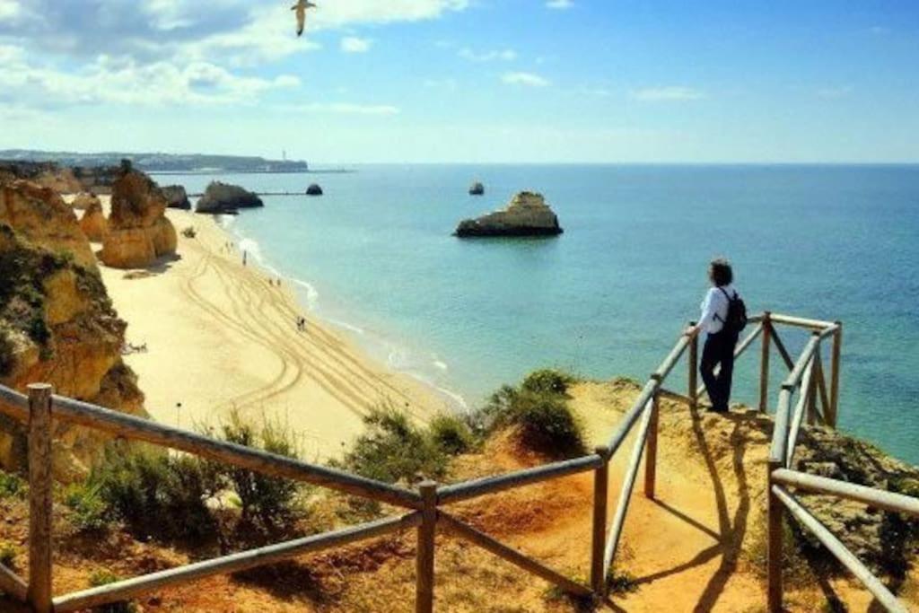 Apartamento Encantador A 100M Da Praia Carvoeiro  Exterior photo